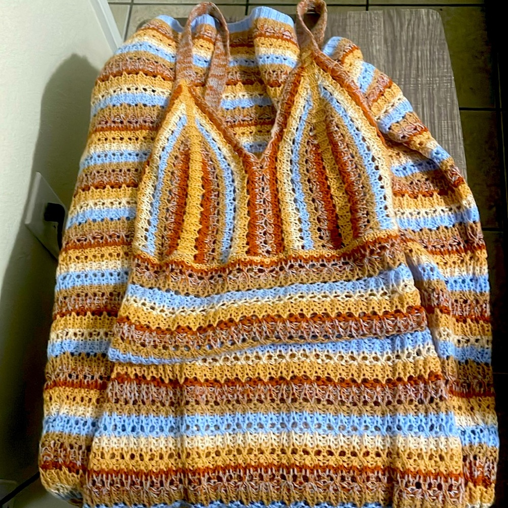 Multi colored dress size M